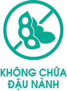 Không chứa Đậu nành